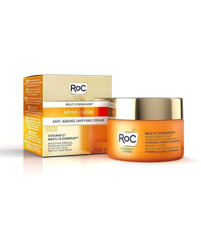 Anti-Veroudering Crème Roc Multi Correxion Revive + Glow (50 ml)