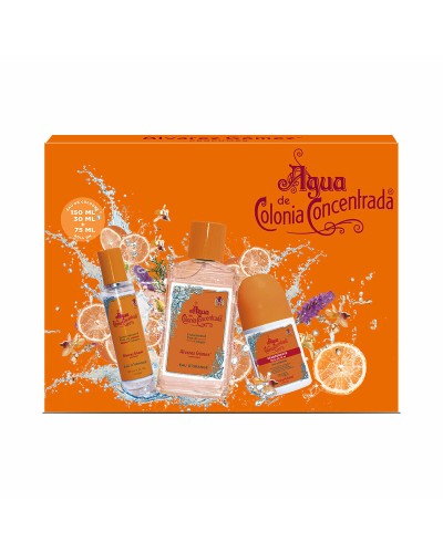 Cofanetto Profumo Unisex Alvarez Gomez Agua de Colonia Concentrada Eau d'Orange 3 Pezzi