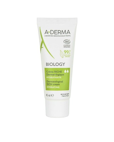 Hydraterende Gezichtscrème A-Derma Biology (40 ml)