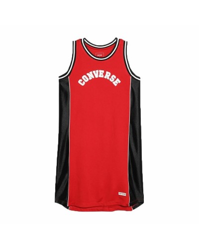 Converse Vestito Basketball Bambina Rosso - Abito Sportivo Cotone
