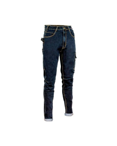 Cofra Cabries: Navy Blue Work Trousers - Professional Safety
