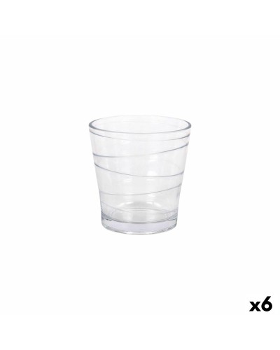 Glasset La Mediterránea Rock aros 6 Delar (6 antal)