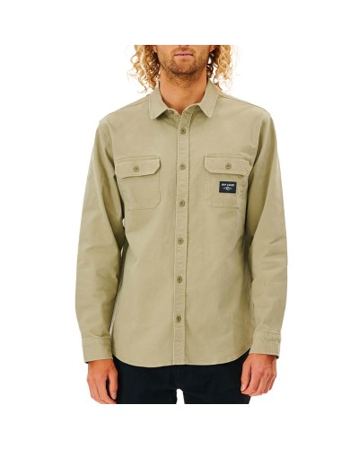 Skjorta med lång ärm Herr Rip Curl Epic Beige