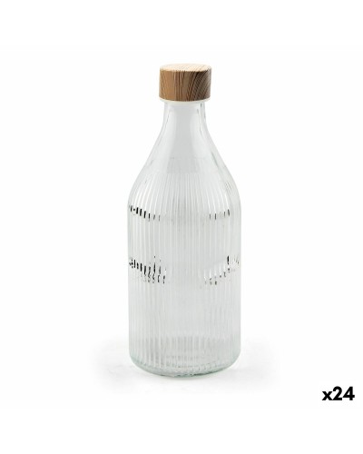 Glasflaska La Mediterránea Metall Glas 1 L (24 antal)