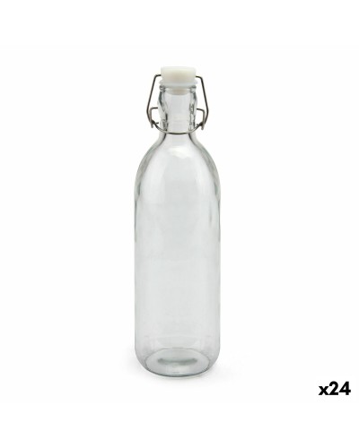 Glas-Flasche La Mediterránea Glas 1 L (24 Stück)