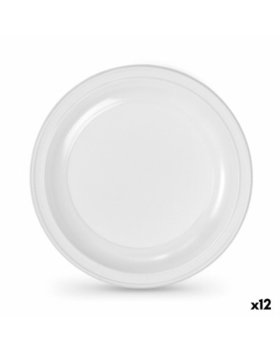 Set di piatti Algon Plastica 22 cm 25 Pezzi (12 Unità)