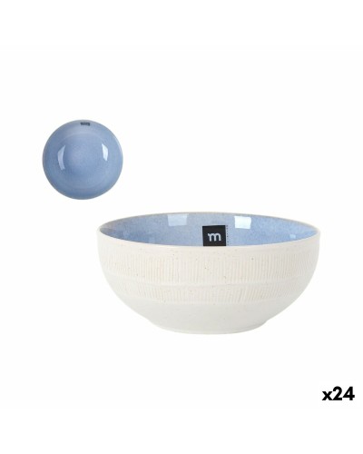 Cuenco La Mediterránea Calobra Azul Ø 15,5 cm (24 Unidades)