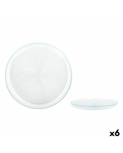 Flacher Teller La Mediterránea Venezia Glas Ø 21 cm (6 Stück)