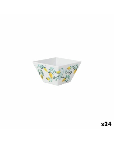Schüssel für Vorspeisen La Mediterránea Zitronengelb 10 x 10 x 6 cm (24 Stück)