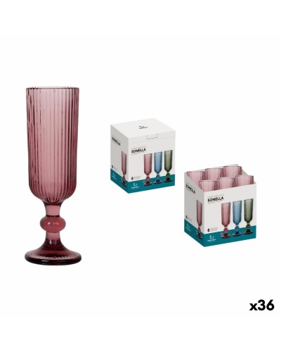 Champagneglas Santa Clara Sonella Purpur (36 antal)