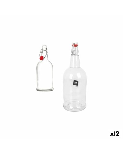 Glass Bottle La Mediterránea 1 L (12 Units)