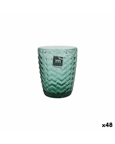 Glass for water La Mediterránea Spica Green (48 Units)