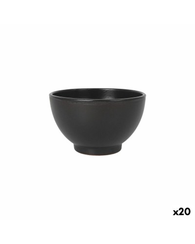 Skål Azofra Svart 15 x 15 x 9 cm (20 antal)