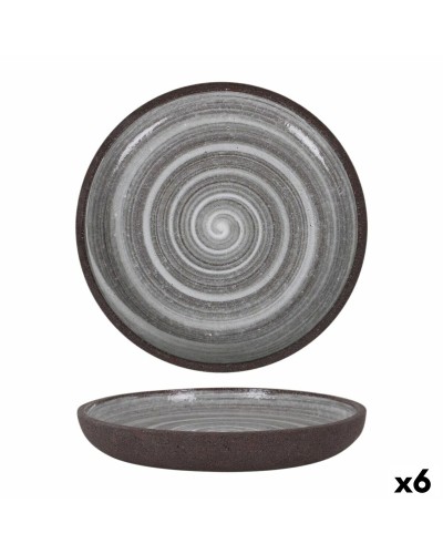 Flacher Teller Krakatoa Ø 20 cm (6 Stück)