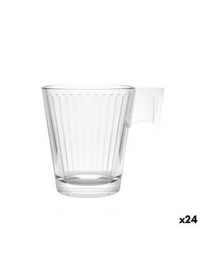 Set of Mugs La Mediterránea Napoli lineal 3 Pieces (24 Units)