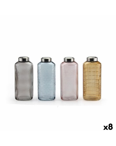 Glass Bottle La Mediterránea Glass 1,8 L (8 Units)