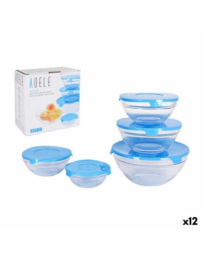 Satz für Appetithäppchen Adele Blau 17 5 Stücke (12 Stück)