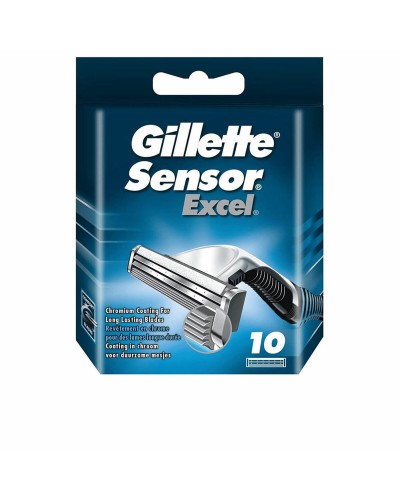 Rakblad ersättning Gillette Sensor Excel 10 antal