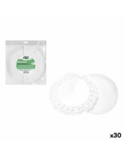 Snack tray Algon Circular 30 cm (30 Units)