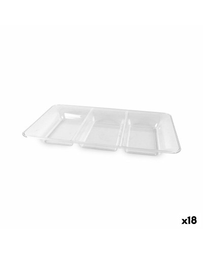 Snacksbricka Algon Rektangulär 36 x 23 cm (18 antal)