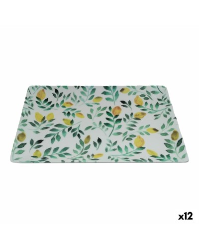 Snacksbricka La Mediterránea Citron 30 x 20 x 2,5 cm (12 antal)