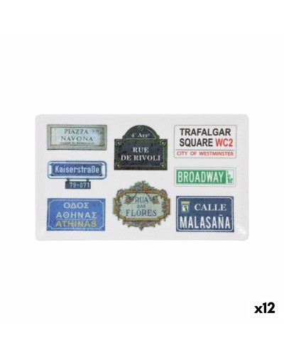 Dienblad Korio 25 x 15 x 2 cm 12 Stuks