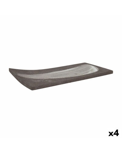 Vassoio per aperitivi Krakatoa Rettangolare 30 x 35 cm (4 Unità)