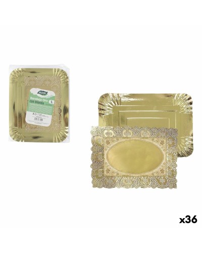 Plateau apéritif Algon Rectangulaire 32 x 39 cm (36 Unités)