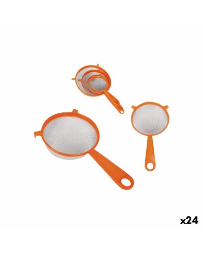 Sieb Quttin Aluminium Kunststoff 12 cm (24 Stück)