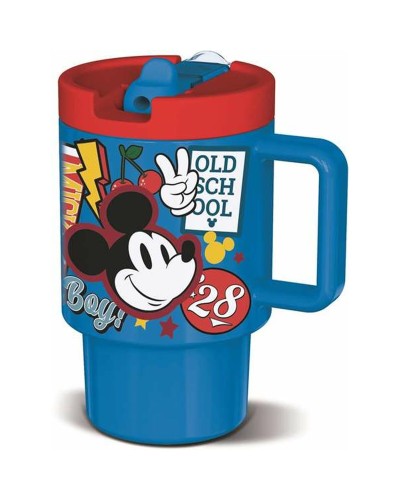 Tasse Thermos avec Couvercle Mickey Mouse True Champions 530 ml
