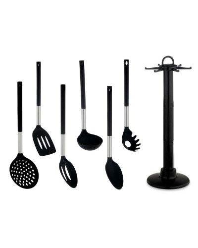Set di Utensili da Cucina Legno PBT 7 Pezzi