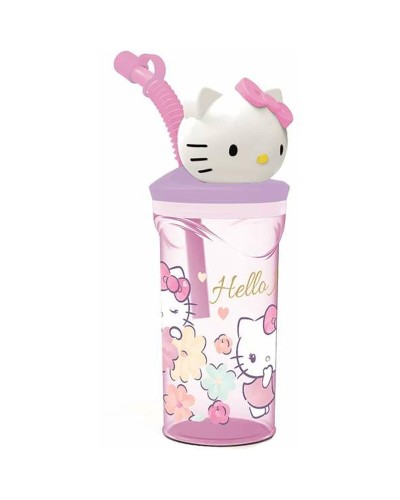 Beker met Rietje Hello Kitty 360 ml