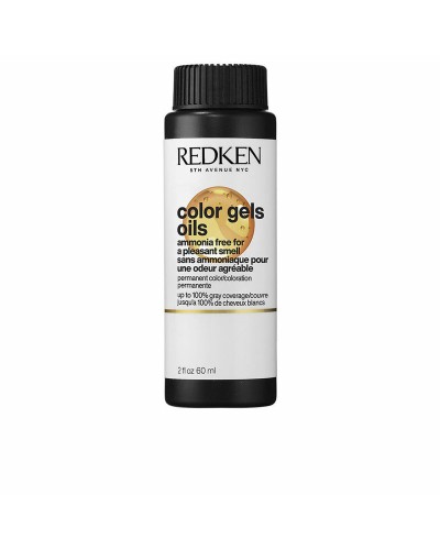 Dauerhafte Coloration Redken COLOR GEL OILS Platinblond Nº 10AV-10.12 (3 Stück)
