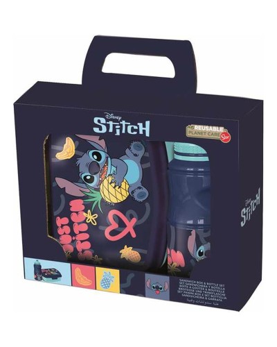 Contenitore per il pranzo con Bottiglia Stitch Palms