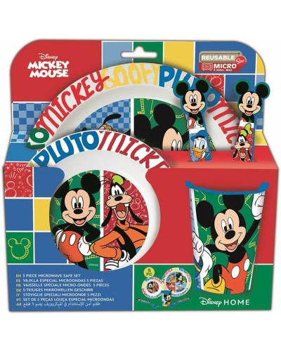 Kinder Geschirrset Mickey Mouse Mickey Has Fun 5 Stücke