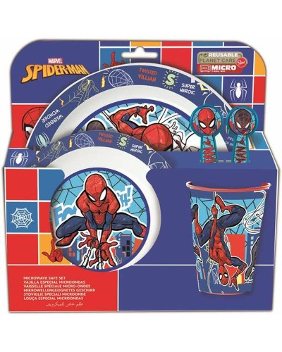 Barnservis set Spider-Man Mob Rules 5 Delar