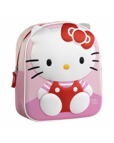 Koululaukku Hello Kitty Pinkki