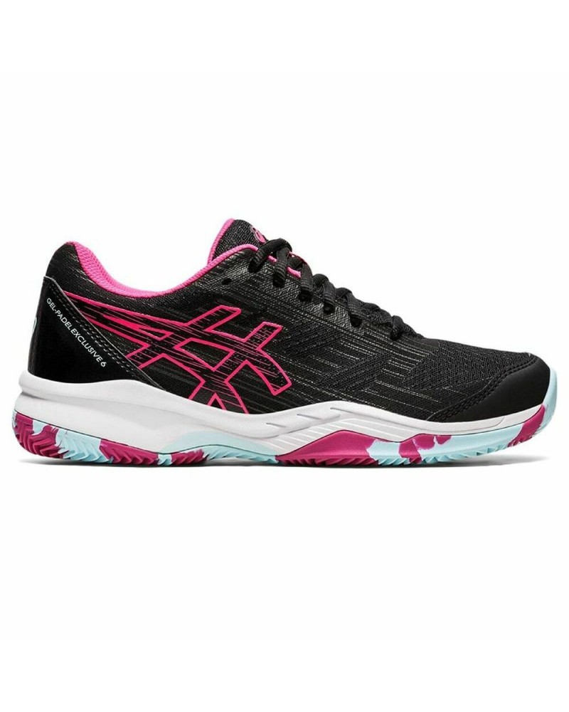 Naisten lenkkikengät Asics Exclusive Gel Padel 6 Musta Exclusive Gel Padel 6