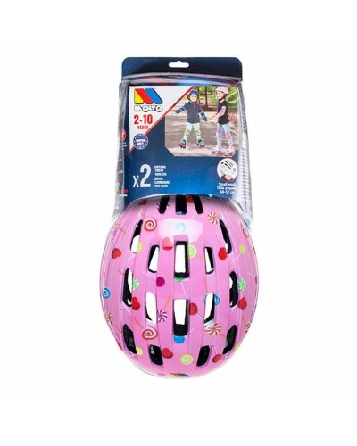 Casco da Ciclismo per Bambini Moltó Rosa
