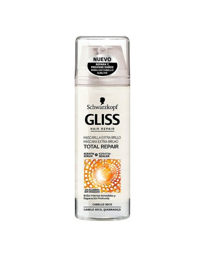 Nourishing Hair Mask Gliss Total Repair Schwarzkopf Shine (150 ml)