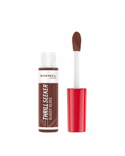 Lucidalabbra Rimmel London THRILL SEEKER Nº 800-Chocolate Glaze 10 ml