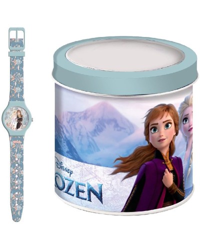 Reloj Infantil Frozen FROZEN 2 - TIN BOX Ø 33 mm