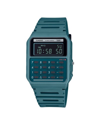 Reloj Hombre Casio CALCULATOR EDGY COLLECTION - FOREST GREEN