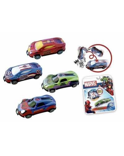 Petite voiture-jouet Bandai Flip Cars Marvel