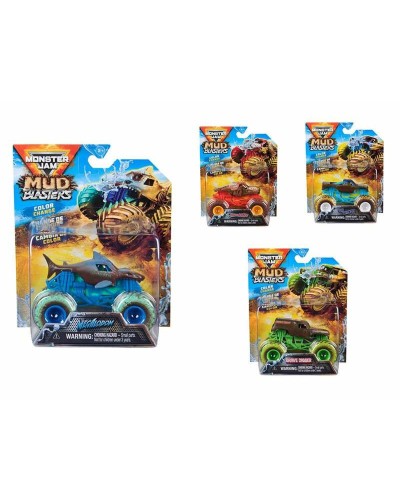 Monster Truck Monster Jam Mud Blasters 1:64 Bleu