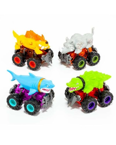 Friktionsbil Moltó Beast Wheels Multicolour