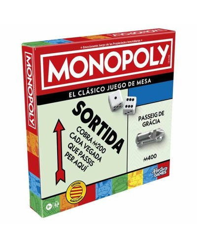 Juego Educativo Hasbro Monopoly Barcelona