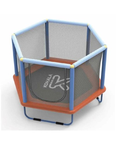 Kindertrampoline met veiligheidsnet Ociotrends 140 X 110 CM
