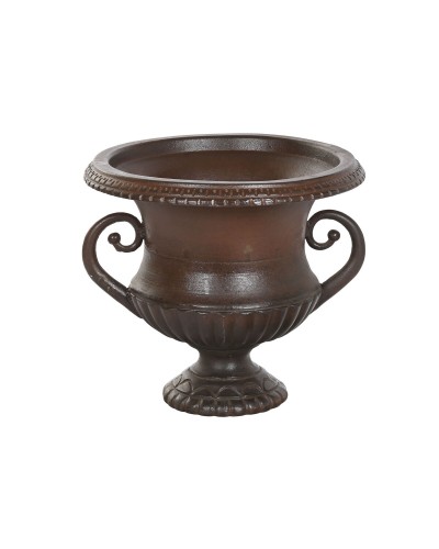 Vase Home ESPRIT Braun Eisen 41 x 41 x 36 cm