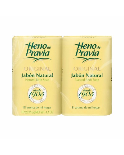 Naturlig tvål Heno De Pravia ORIGINAL 115 g 2 antal